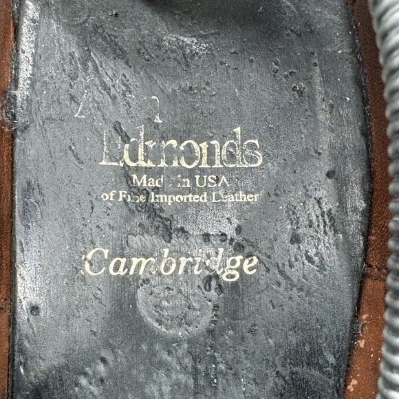 Allen Edmonds Cambridge Wingtip Dress Shoes Size 9.5 Men\'s Brown Formal Brogue main image 9